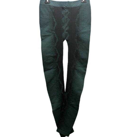 Ashley Stewart Pants - Ashley Stewart Women Green Leggings Size: 12